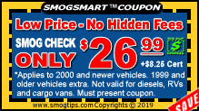 smog check coupon union city ca